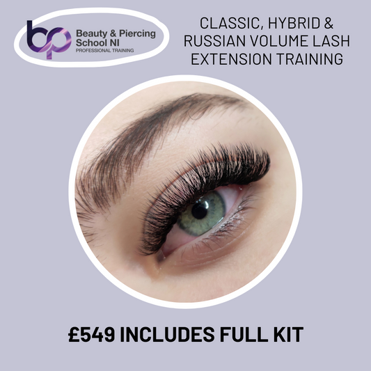 Classic, Hybrid & Russian Volume Lash Extension Training